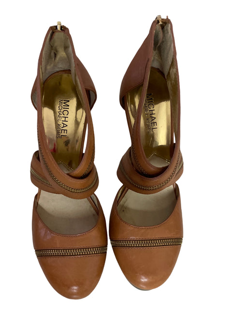 Calzado Michael Kors Cruzados Marron- Talla 9