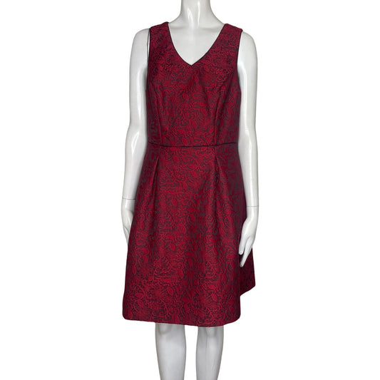 Vestido The Limted Encaje Rojo-Talla 6