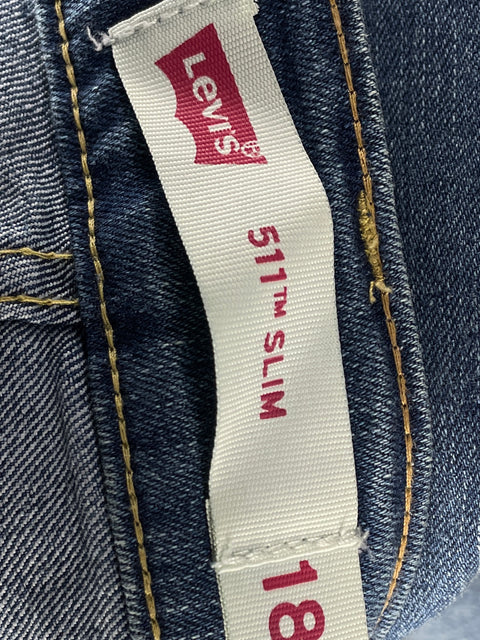 Pantalón Levi's 511 Slim Azul-Talla 18