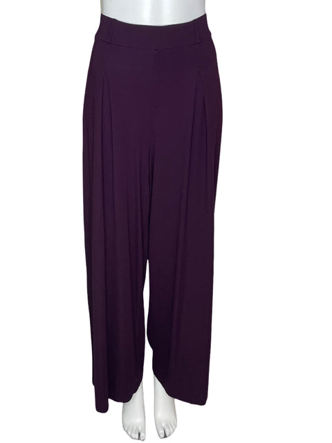 Pantalón Calvin Klein Fluido Morado- Talla L
