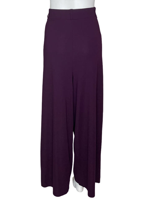Pantalón Calvin Klein Fluido Morado- Talla L