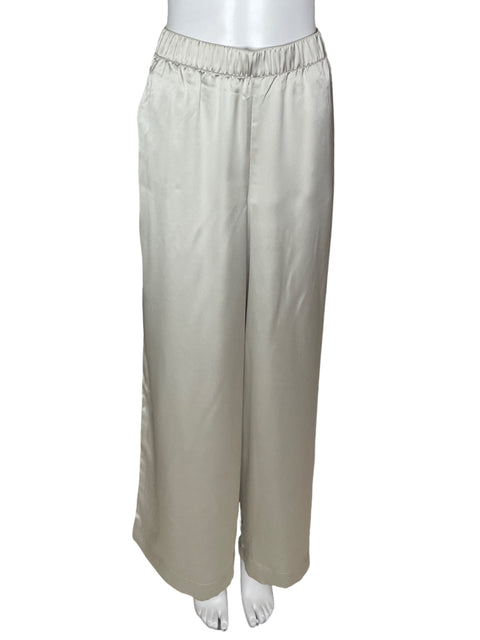 Pantalón Loft Satinado Beige- Talla L