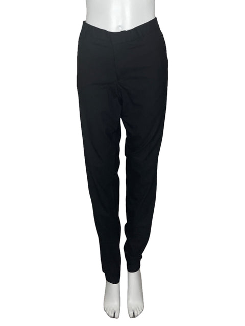 Pantalón Tesoro TPS Recto Tiro Alto Negro-Talla M