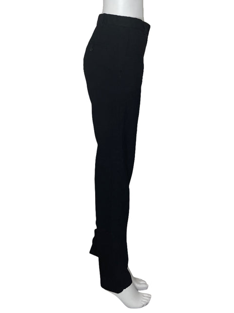 Pantalón Tesoro TPS Recto Tiro Alto Negro-Talla M
