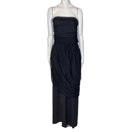 Vestido DKNY Strapple Negro-Talla M