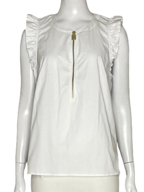 Blusa Michael Kors Vuelos Blanco-Talla M