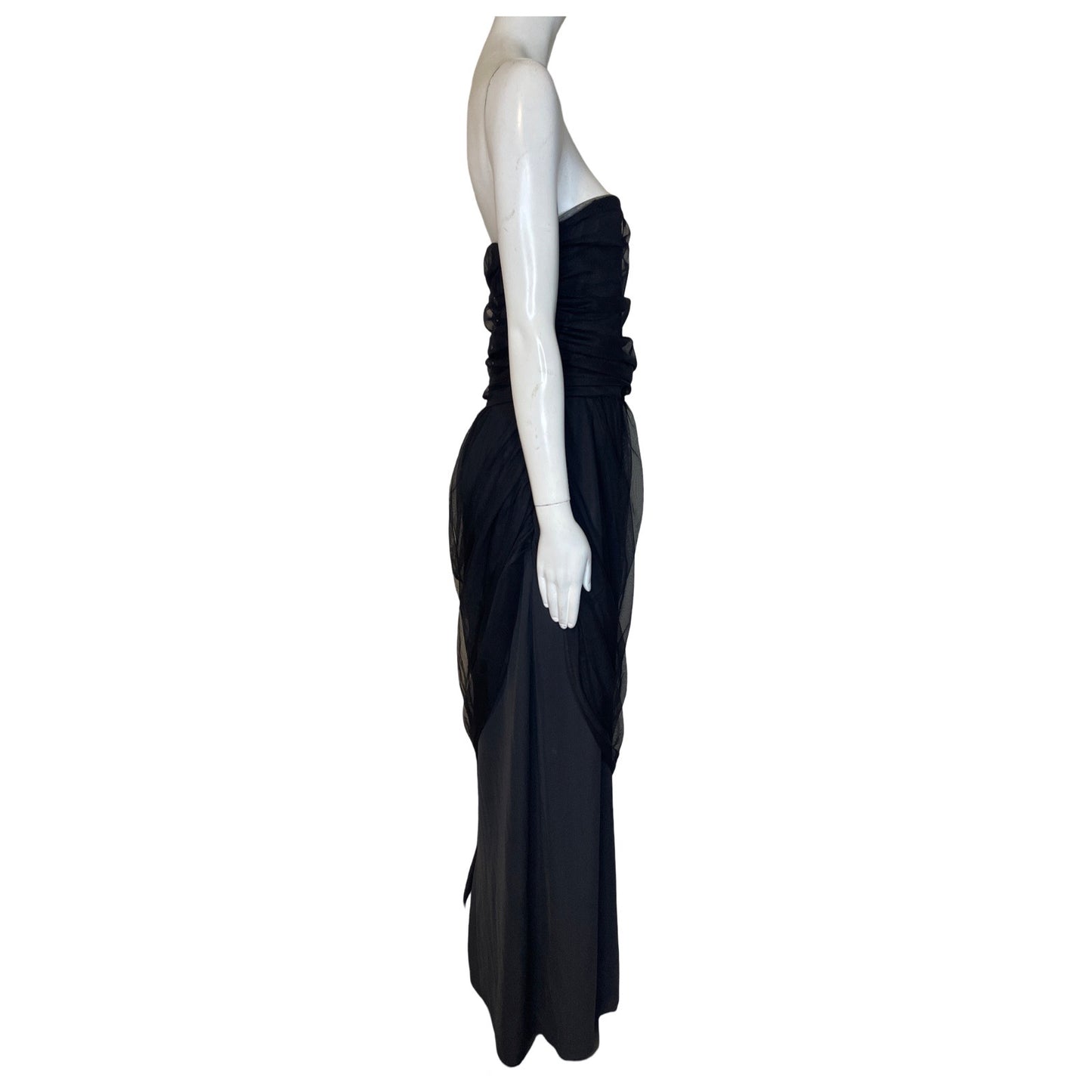 Vestido DKNY Strapple Negro-Talla M