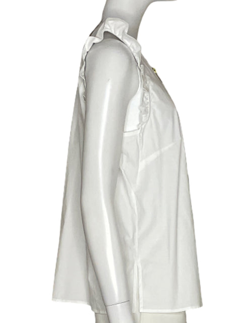 Blusa Michael Kors Vuelos Blanco-Talla M