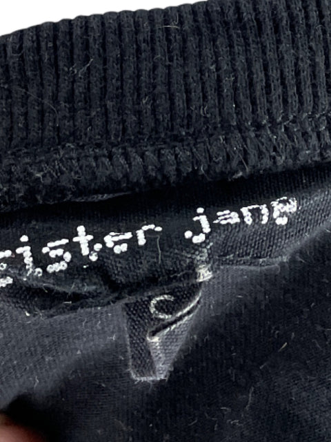 Blusa Sister Jane Bordado Estrella Negro-Talla S