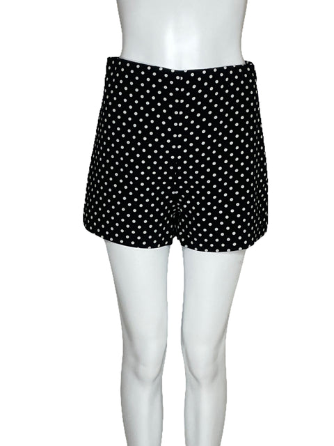 Short Zara Puntos Negro-Talla S