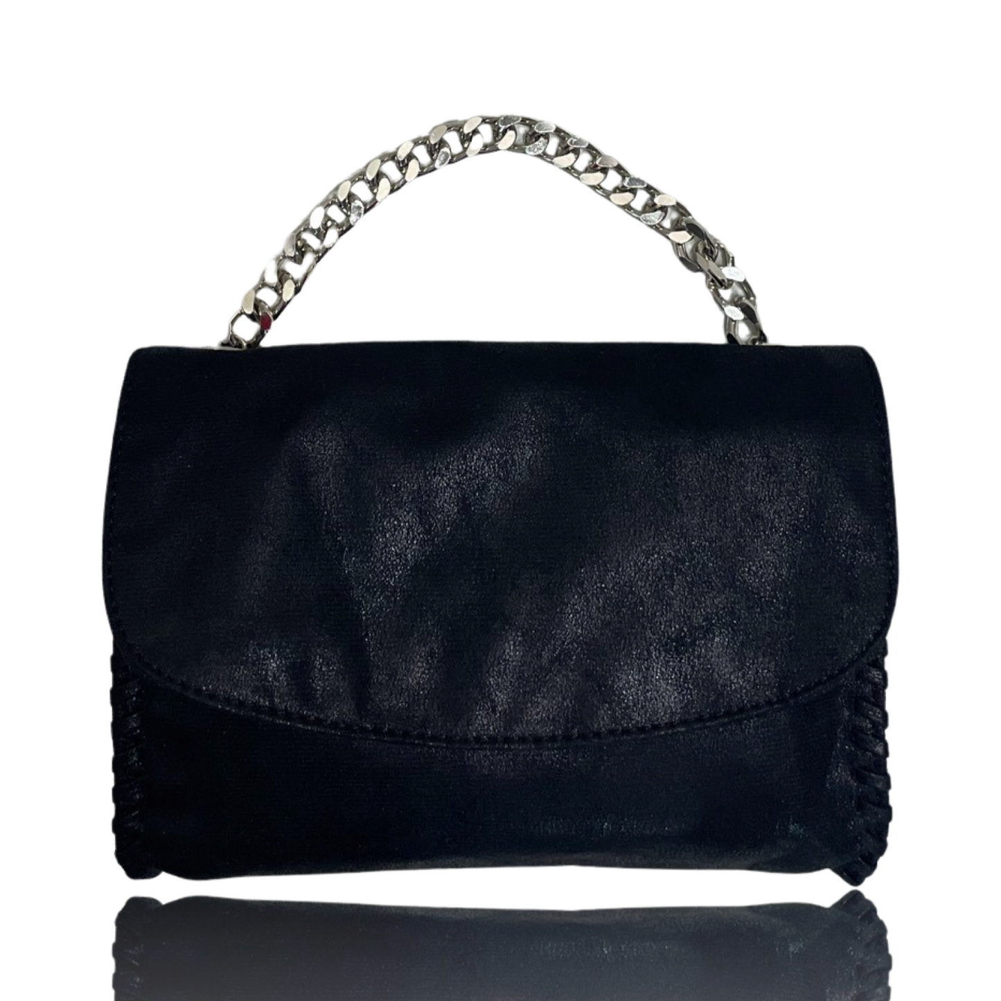 Cartera Pull&Bear De Hombro Cadena Negro-Talla M