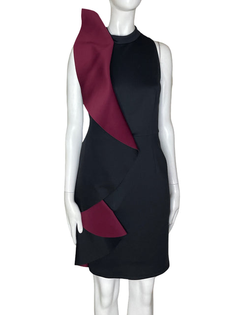 Vestido Ted Baker Abullonado Negro- Talla 1
