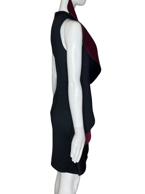 Vestido Ted Baker Abullonado Negro- Talla 1