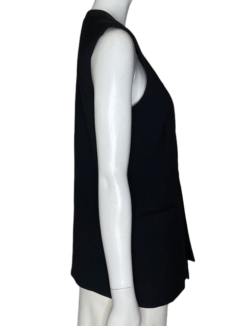 Chaleco BCBG Sin Mangas Negro- Talla XS