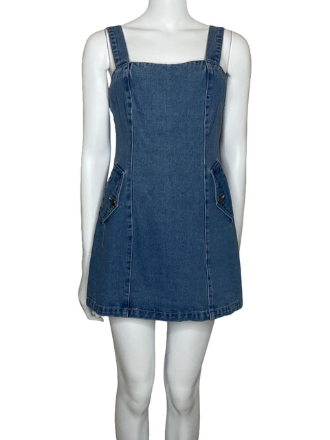 Vestido The Fifth Label Mini Azul-Talla 4