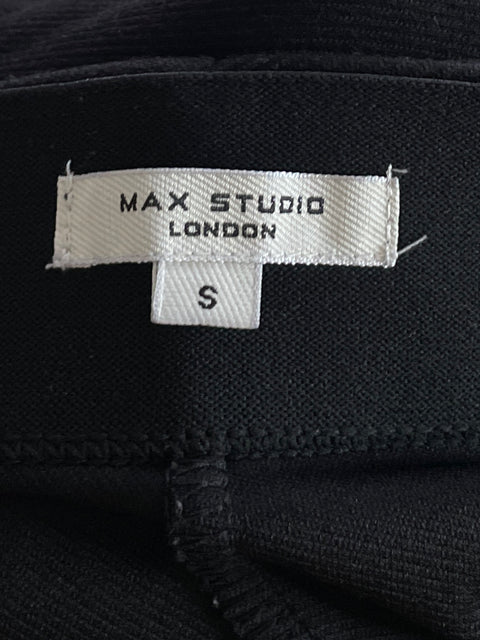 Set Max Studio Casual Top+Pants Negro-Talla S