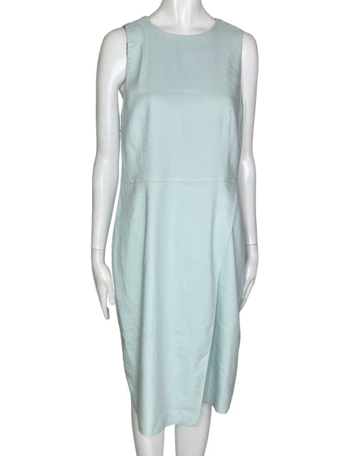 Vestido Ann Taylor Sin Mangas Azul- Talla 8