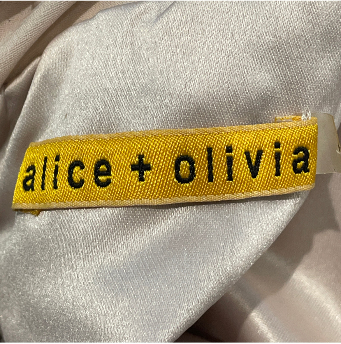 Vestido Alice + Olivia Estampado Beige - Talla S