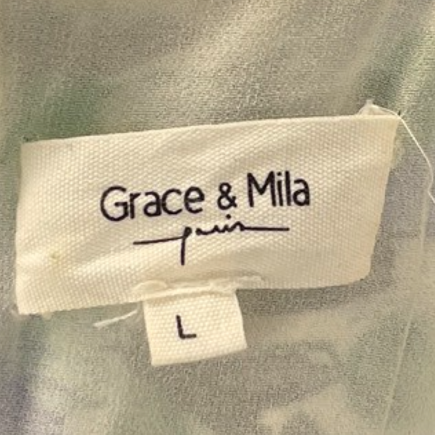 Vestido Grace & Mila Midi Flores Vuelos Azul-Talla L