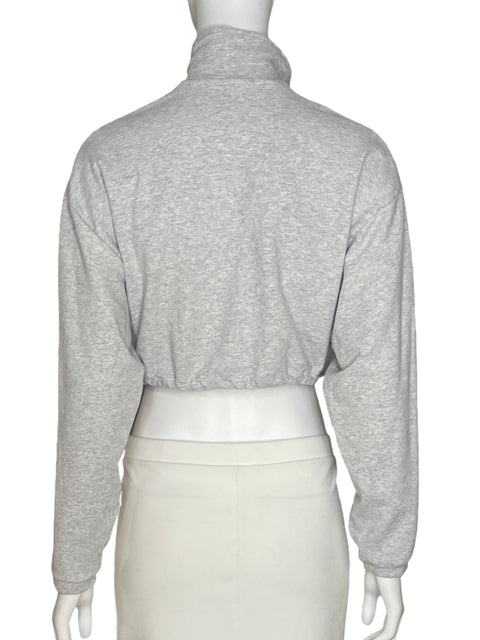 Abrigo Babaton Zipper Gris - Talla 2XS