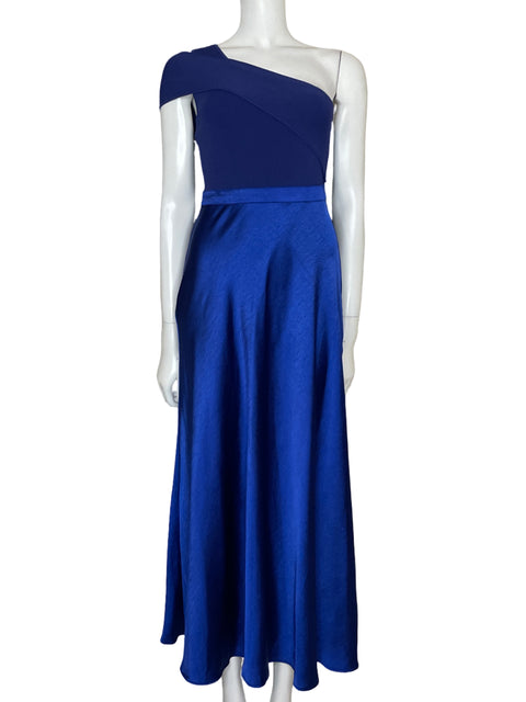 Vestido Ted Baker Ivena Satinado Azul-Talla 0