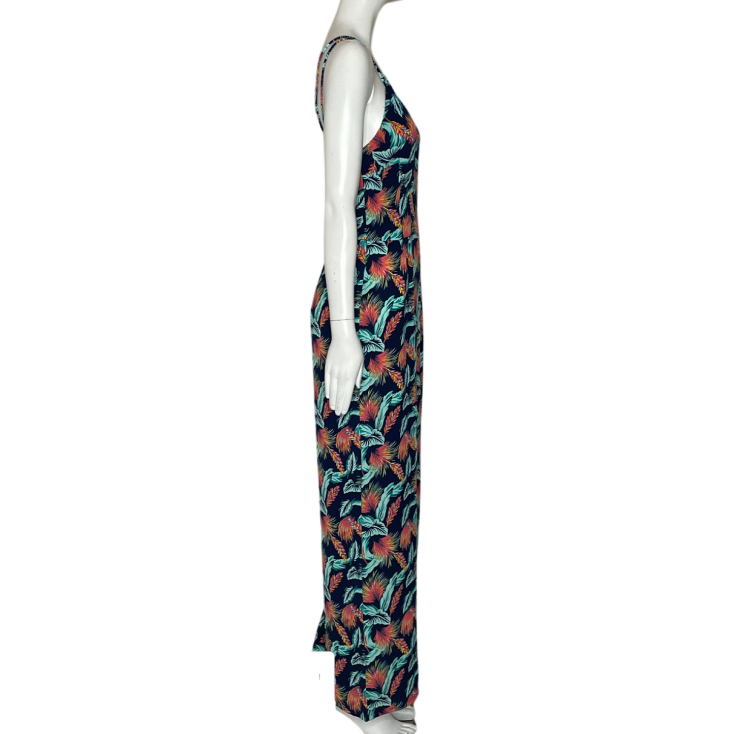 Mono Easy Wear Strap Cruzados Flores Turquesa
-Talla S