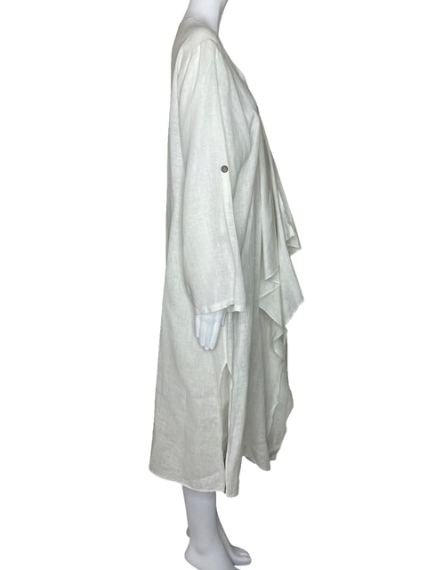 Cardigan Made In Italy Vuelo Mangas Blanco-Talla U