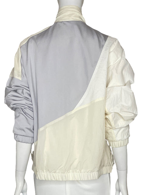 Jacket Adidas Logomarca Beige - Talla XL