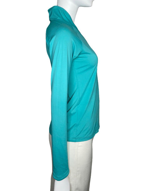Sueter Columbia Manga Larga Azul-Talla XS