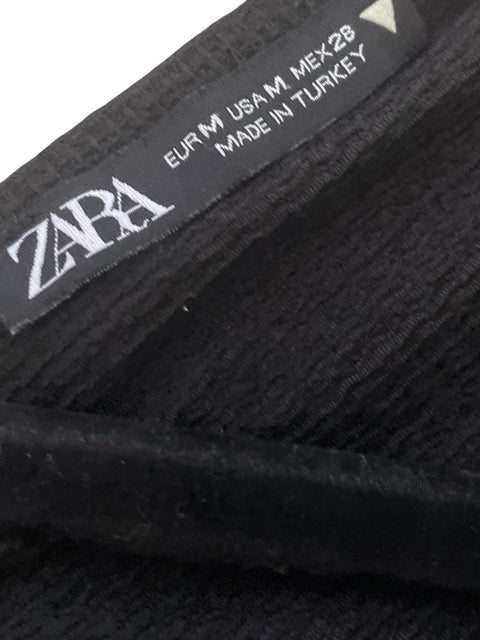 Mono Zara Tejido Negro- Talla M