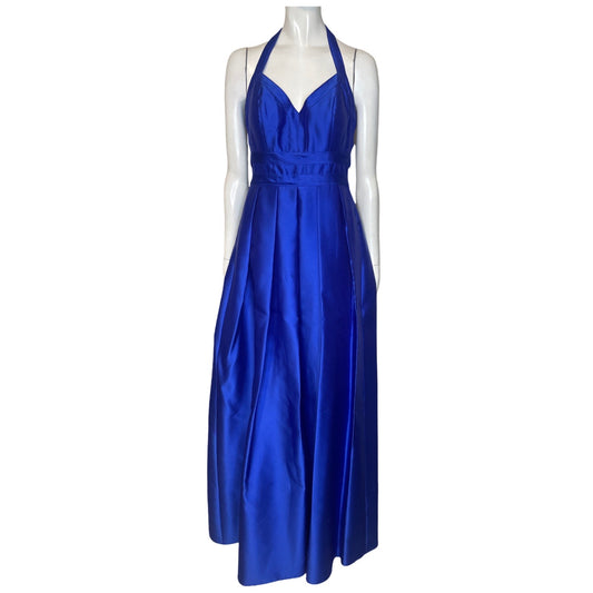 Vestido Carmen Marc Valvo Espalda Descubierta
Azul-Talla 4