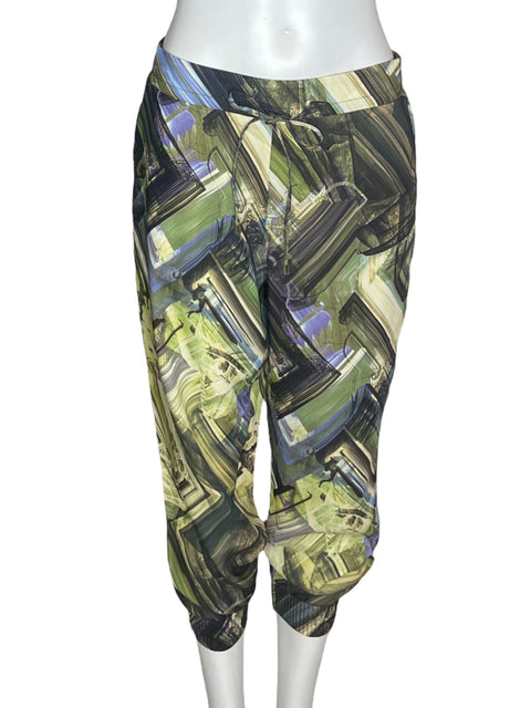 Pantalón Ted Baker Estampado Verde- Talla 2