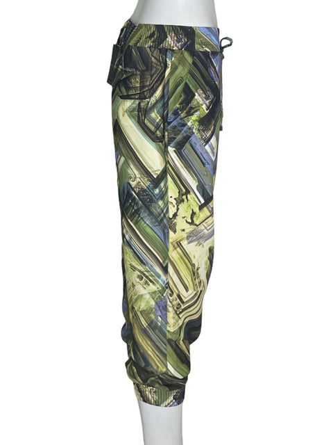 Pantalón Ted Baker Estampado Verde- Talla 2