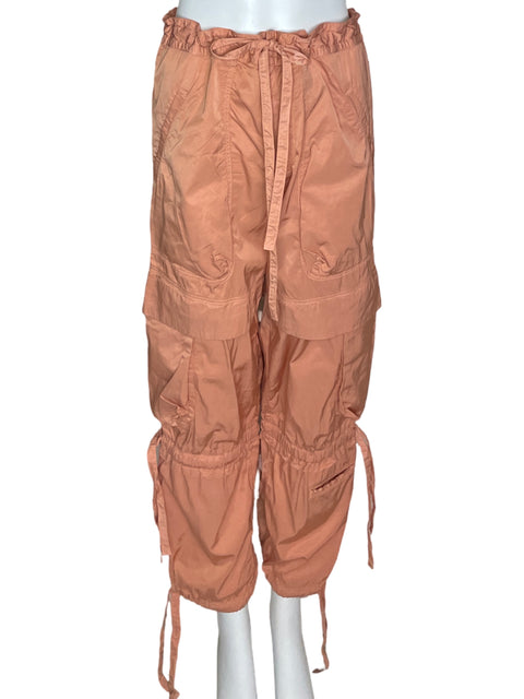 Pantalon Isabel Marant Cargo Rosado- Talla 38