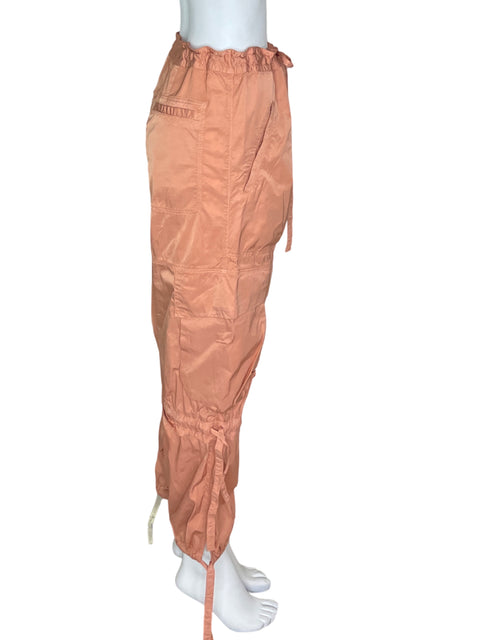 Pantalon Isabel Marant Cargo Rosado- Talla 38