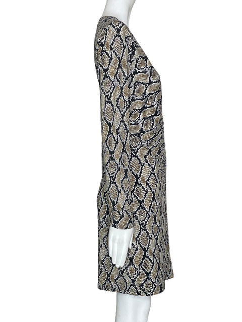 Vestido Michael Kors Boa Print Marrón-Talla S