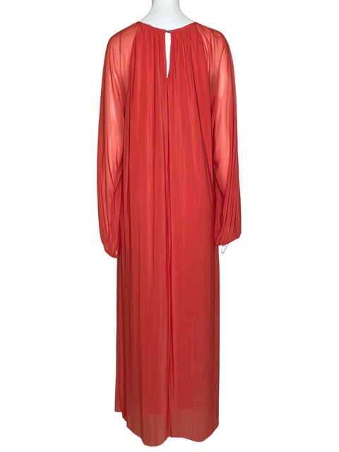 Vestido MNG Fluido Naranja-Talla XL