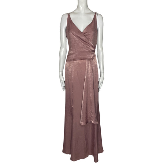 Vestido Do + Be Drapeado Rosado - Talla S