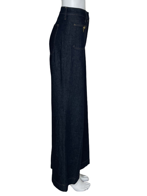 Pantalón JCrew WideLeg Jean Azullll-Talla 32