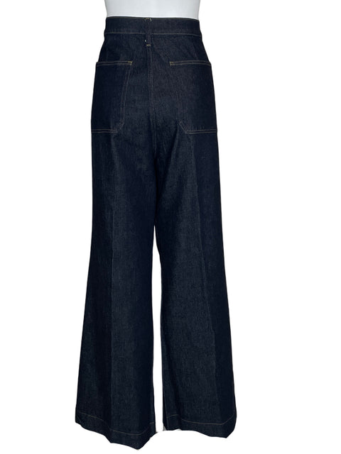 Pantalón JCrew WideLeg Jean Azullll-Talla 32
