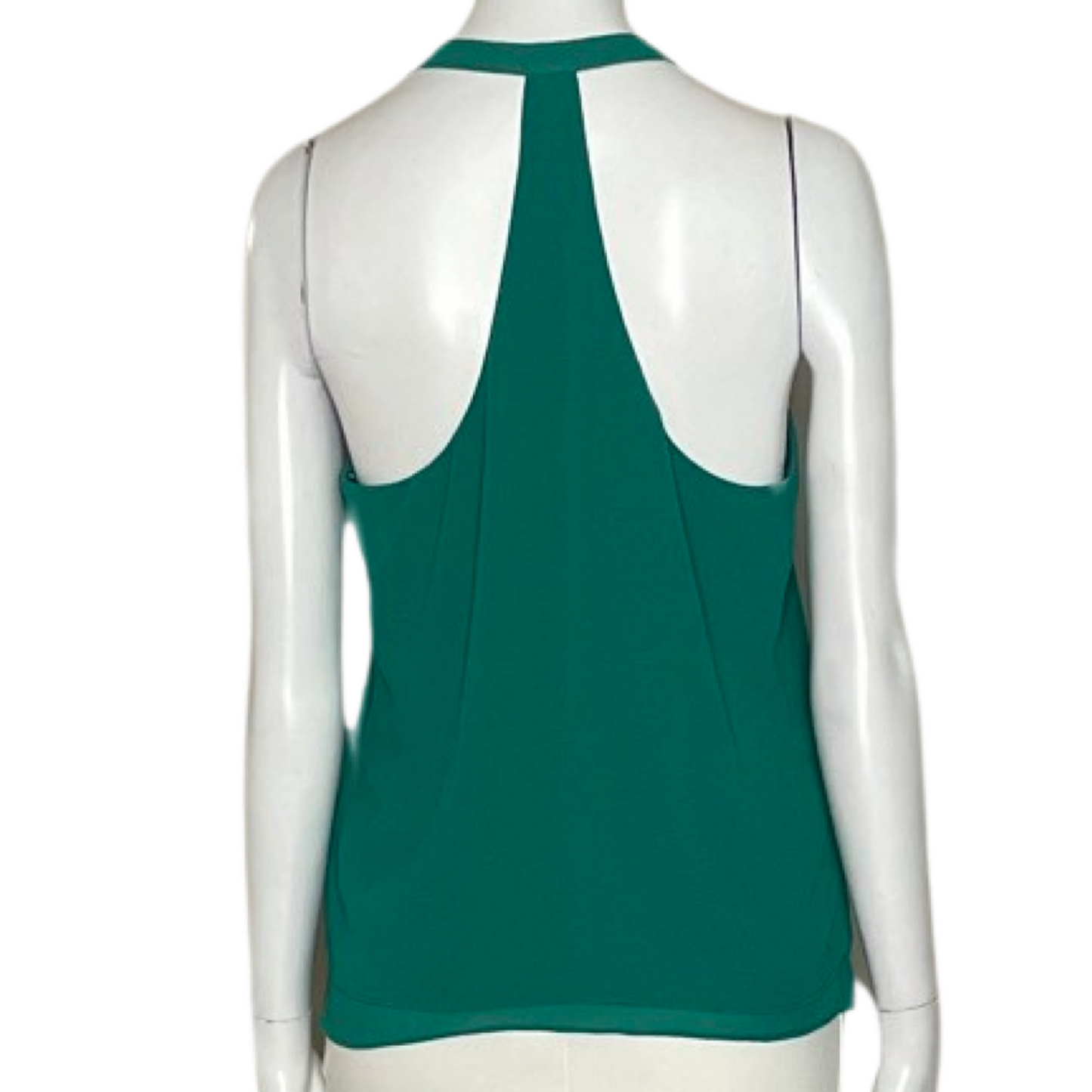 Blusa Naked Zebra Halter Fluida Verde-Talla S