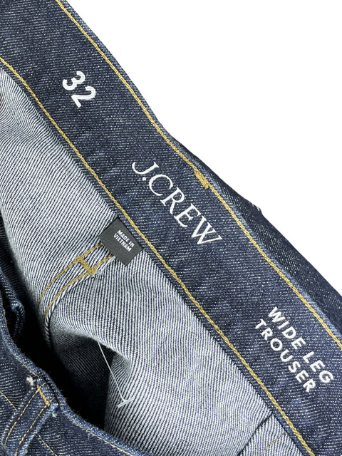 Pantalón JCrew WideLeg Jean Azullll-Talla 32