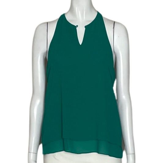 Blusa Naked Zebra Halter Fluida Verde-Talla S