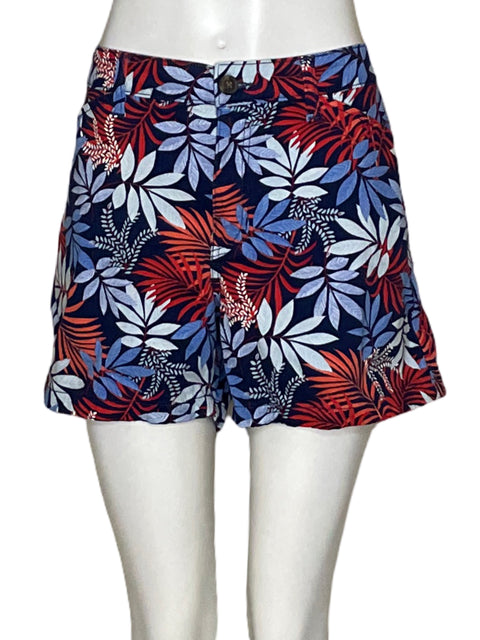 Short St Jhons Bay Floral Azul-Talla 14