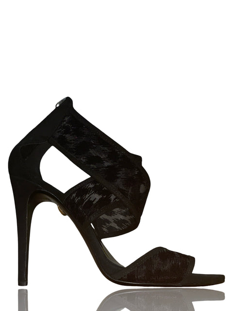 Sandalia Diane Von Furstenberg Negro - Talla 9.5