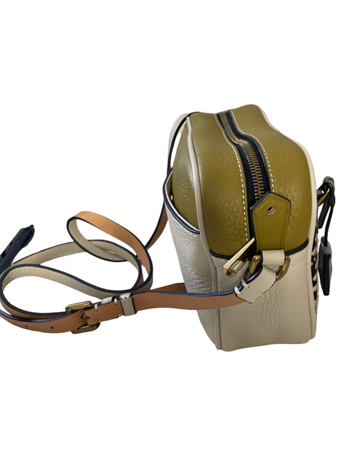 Cartera J. Crew Crossbody Animal Print Negro- Talla S