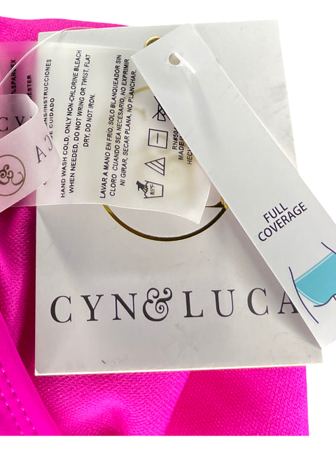 Bañador CYN &Luca Dos Piezas Fucsia-Talla M