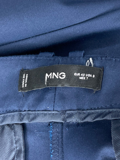Pantalón MNG Slim Fit Azul-Talla 8