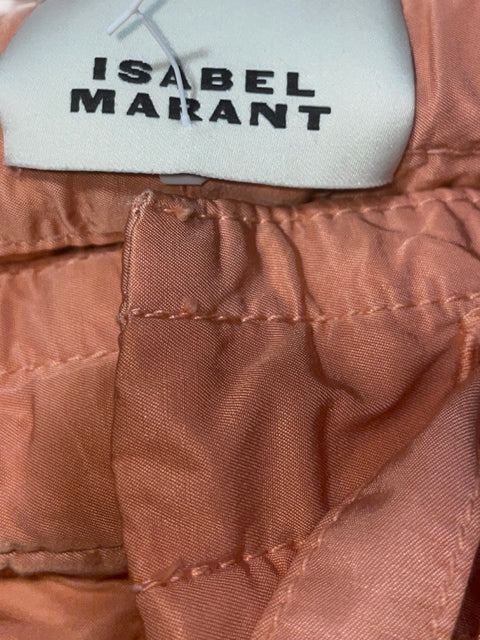 Pantalon Isabel Marant Cargo Rosado- Talla 38