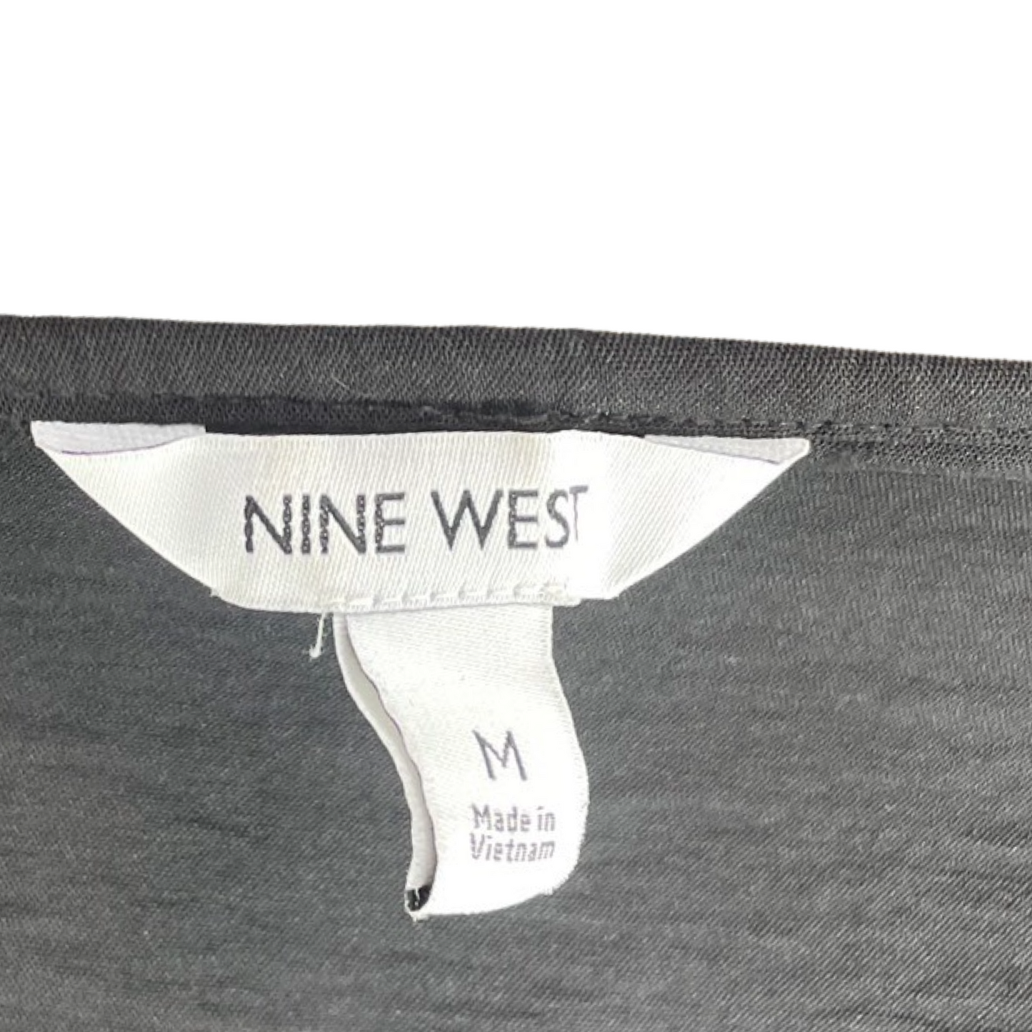 Blusa Nine West Vuelos Negro-Talla M